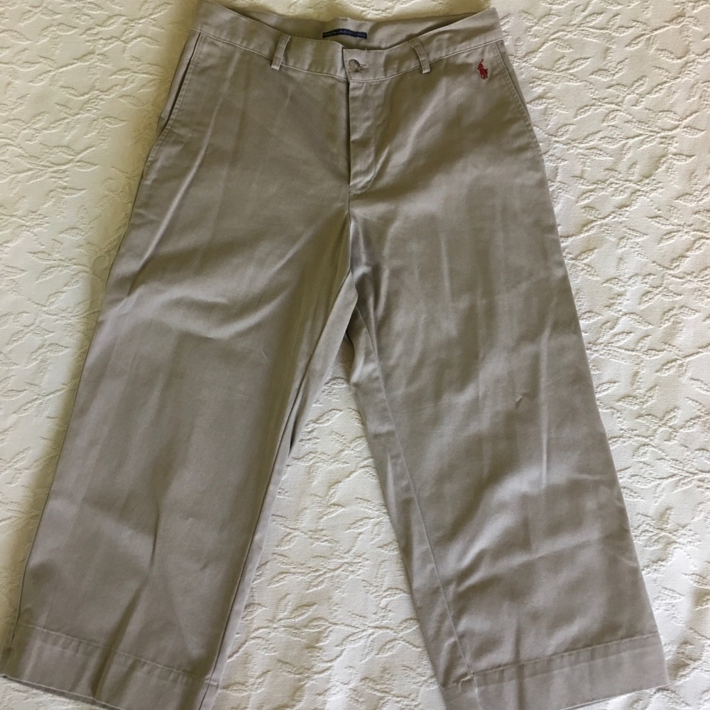 Ralph Lauren Tan Capris